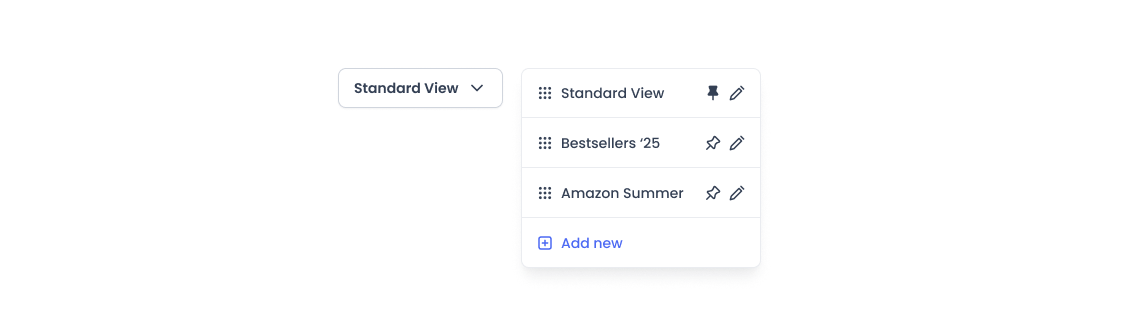 Create custom views and act on insights