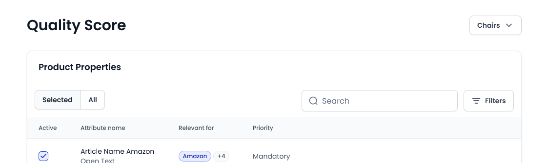 Configure & Monitor a Quality Score