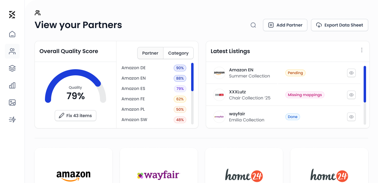 Make every listing complete and compliant